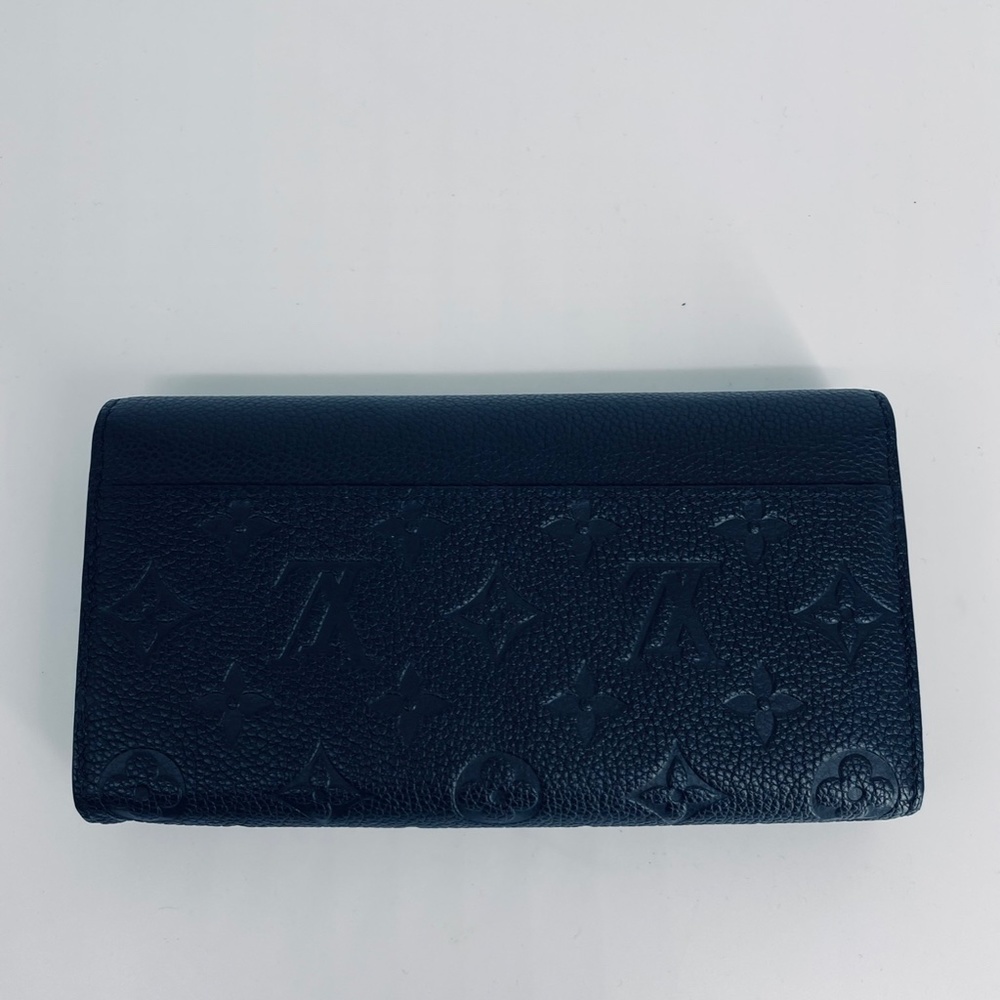 Original LOUIS VUITTON Empreinte Sarah Long Leather Wallet - Picture 2 of 6